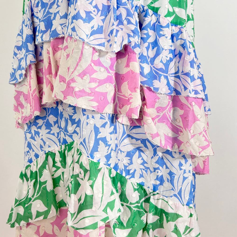 Blogger Fav Rixo Benita Printed Dress worn by Ana Cruz Kayne in Barbie - Picture 10 of 13